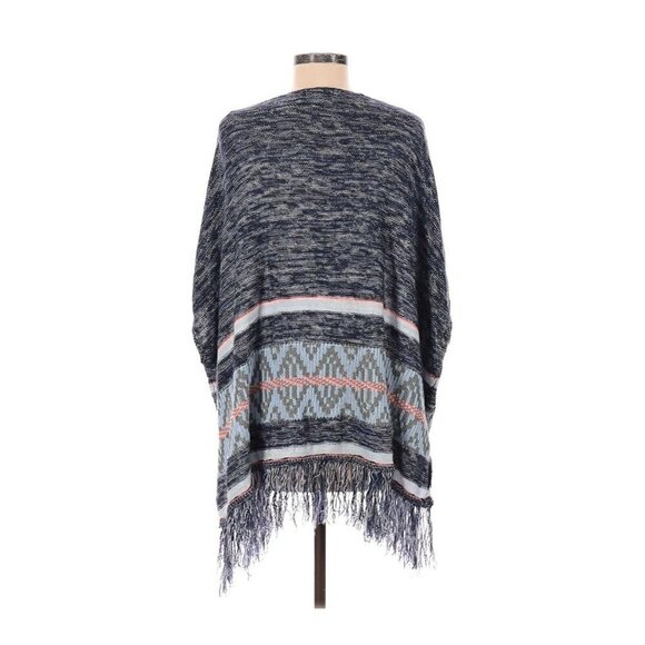 Altar'd State Open Kimono Fringe Boho Festival Aztec Sweater Cardigan Small S - Picture 2 of 2